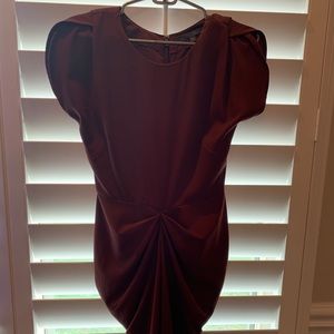 Guess burgundy cocktail dress